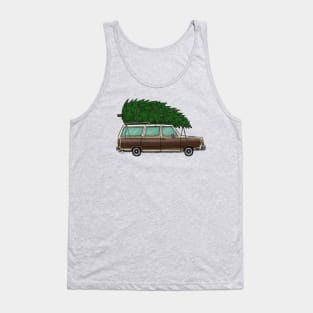 On the Way to Christmas - car only Tank Top